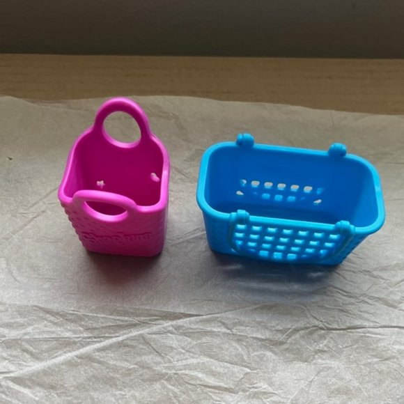 Shopkins  Ring Blue Kitty Flats Mia Mirror 2 Shopping Bags McDonalds 2015 - Picture 3 of 10